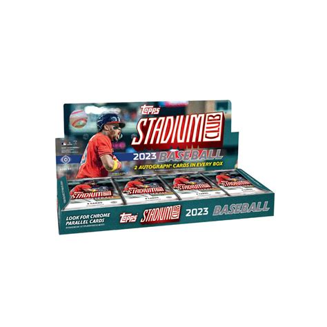 2023 topps stadium club baseball hobby box|2023 topps stadium club baseball compact box.